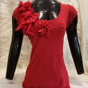 Red Sweet Pea brand shirt